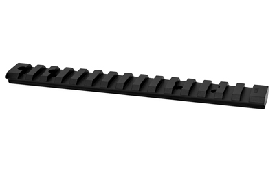 Warne Vapor, 1 Piece Base, Fits Tikka T3, Matte Finish, Black V4T3M