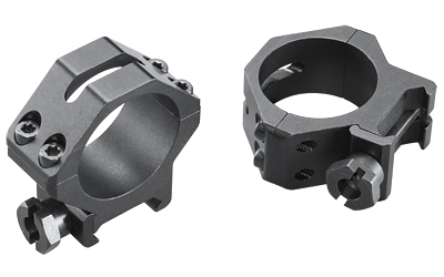 Weaver 4 Hole Tactical, 30mm Medium Rings, Fits Picatinny, Matte Finish, Black 48364