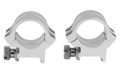 Weaver Quad Lock Ring, 1", High, Silver Finish 49056