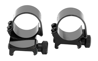 WEAVER TOP MOUNT RNGS 1" MED EXT BLK