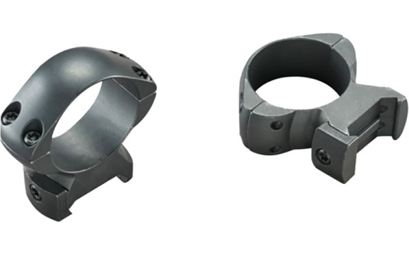 Weaver 30mm medium rings, black