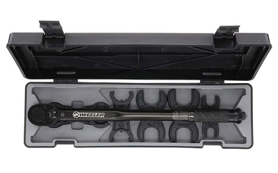 Wheeler Delta Series, XL FAT Wrench, Torque Wrench, Black Steel Construction, Includes (5) Crowfoot Wrenches 1196191