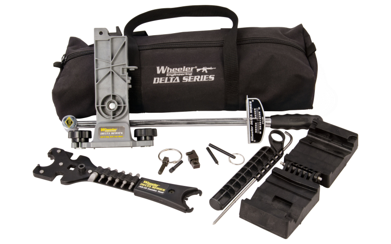 Wheeler AR Armorer's Tool Build Kit, For AR Rifles, 7 Piece Essentials Kit With Carry Bag 156111