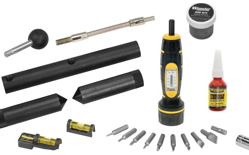 Wheeler Scope Mounting Kit, 1", Black 540127