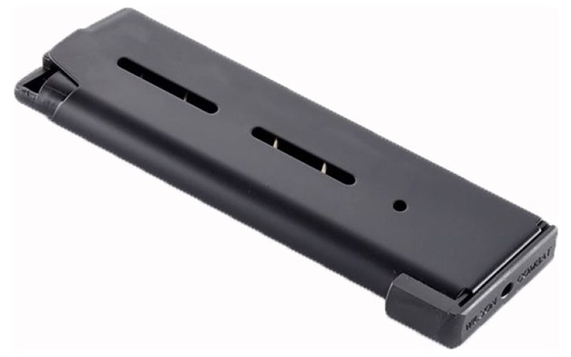 Wilson Combat 1911 mag compact 8-rd lo-profile steel base pad black