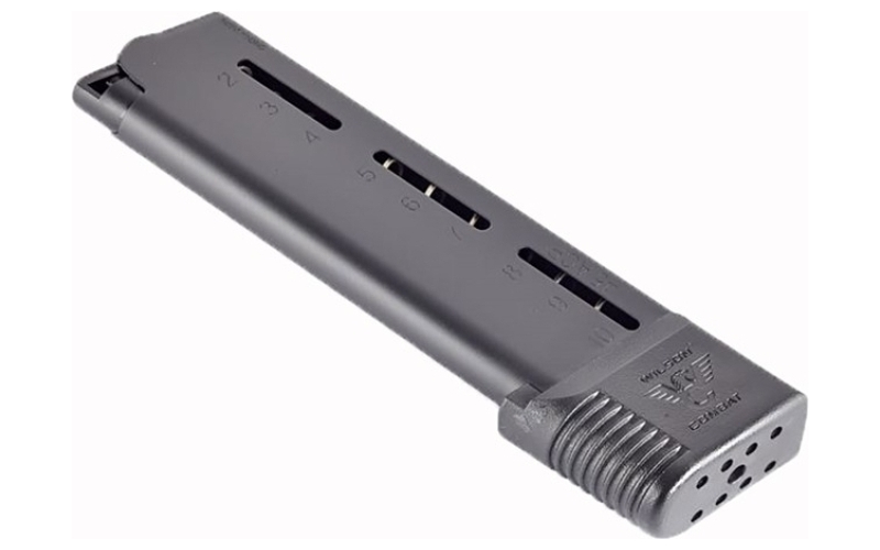 Wilson Combat 1911 elite tactical mag full size wrap around base pad blk