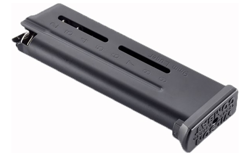 Wilson Combat 1911 elite tactical mag compact 9-rd etm base pad blk