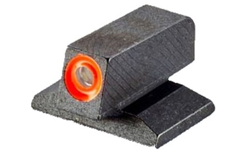 Wilson Combat Snag free front sight, green w/orange tritium .190