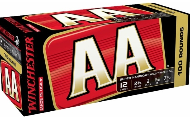 Winchester Ammunition 12 gauge 2-3/4'' 1-1/8oz #7.5 100/box