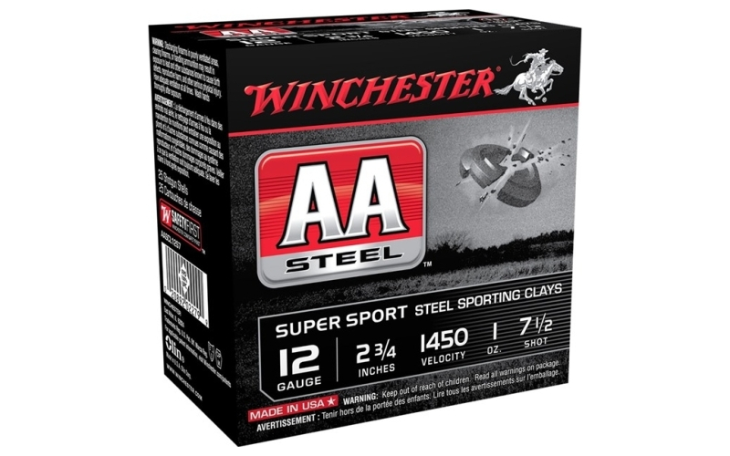 Winchester Ammunition 12 gauge 2-3/4''  1oz #7.5 25/box