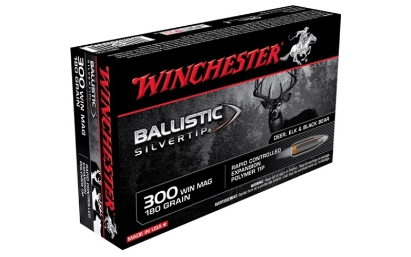 Winchester Ammunition 300 winchester magnum 180gr polymer tip 20/box