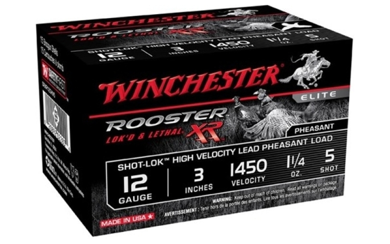 Winchester Ammunition Winchester rooster xr 12ga 3'' 1-1/4oz #5 10/bx