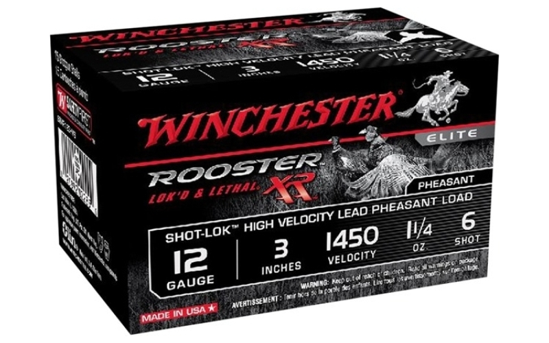 Winchester Ammunition 12 gauge 3'' 1-1/4 oz. #6 shot 15/box