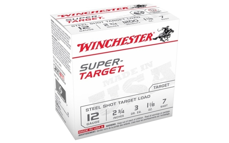 Winchester Ammunition 12 gauge 2-3/4'' 1-1/8 oz #7 shot 25/box