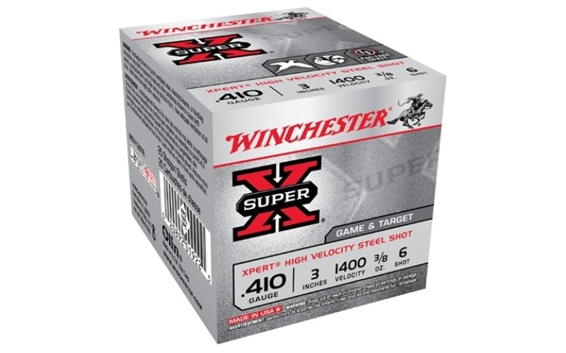 Winchester Ammunition Winchester ammo 410ga 3in 3/8oz xpert steel
