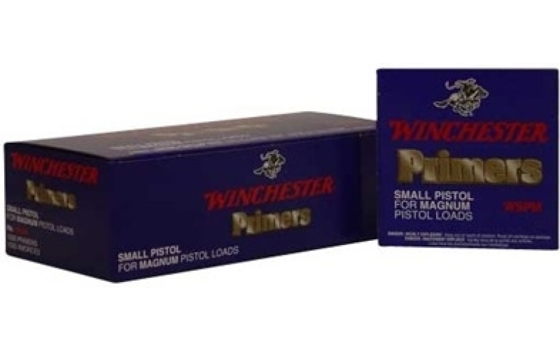 Winchester Ammunition Winchester primer #1 1/2m 108 small(mag)pistol