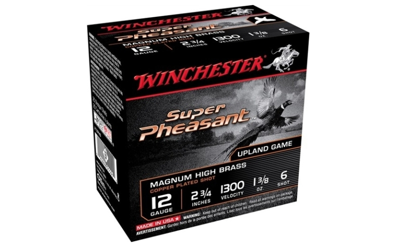Winchester Ammunition 12 gauge 2-3/4'' 1-3/8 oz #6 shot 25/box