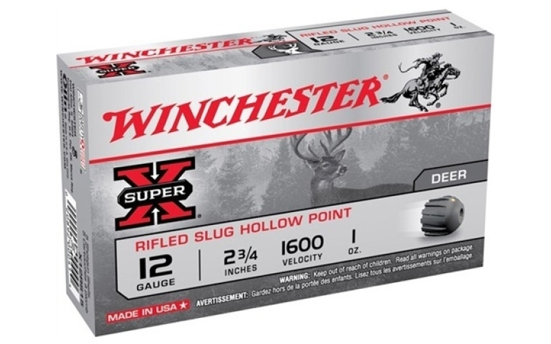 Winchester Ammunition Winchester ammo 12ga. 2 3/4in 1oz sx rifled slug 1