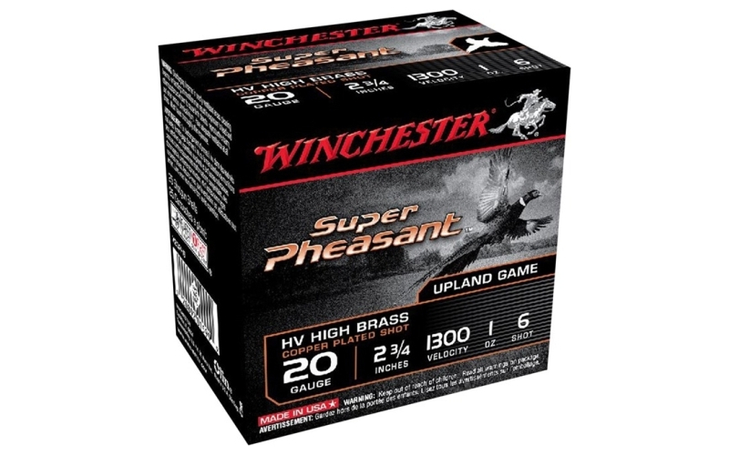 Winchester Ammunition 20 gauge 2-3/4''  1oz #6 25/box