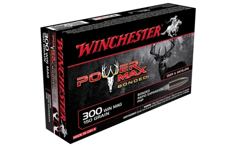 Winchester Ammunition 300 winchester magnum 150gr protected hollow point 20/box