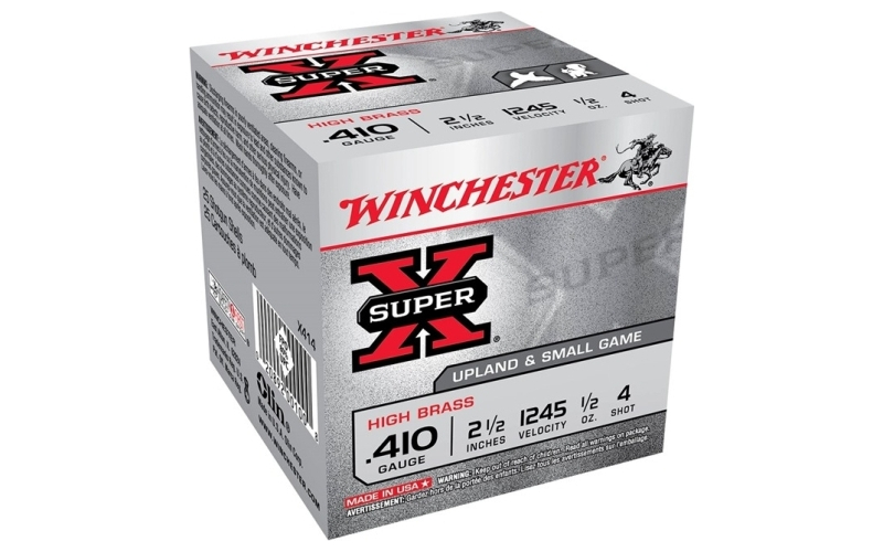 Winchester Ammunition 410 gauge 2-1/2'' 1/2oz #4 25/box