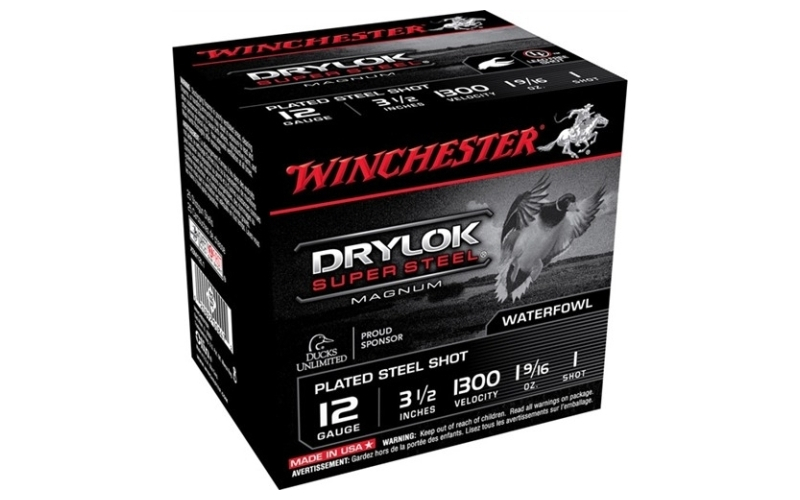 Winchester Ammunition 12 gauge 3-1/2''  1-9/16oz #1 25/box