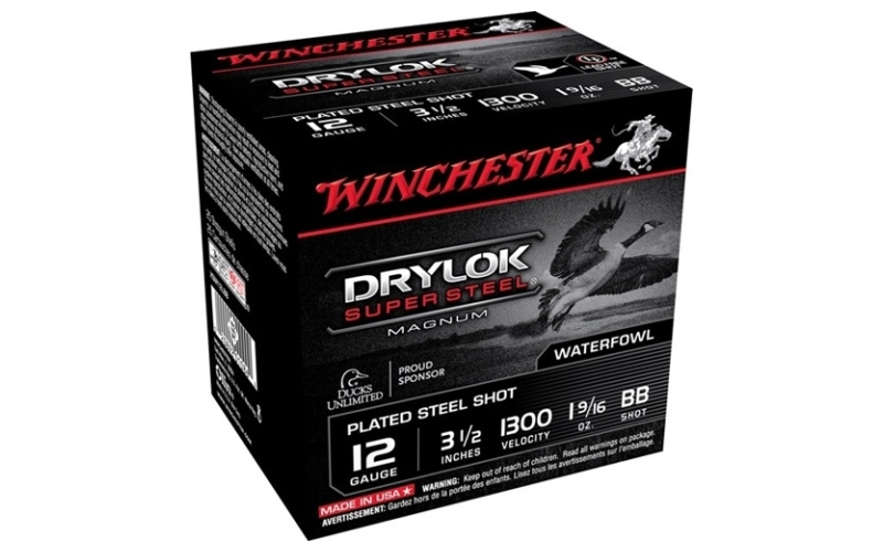 Winchester Ammunition 12 gauge 3-1/2''  1-9/16oz bb 25/box