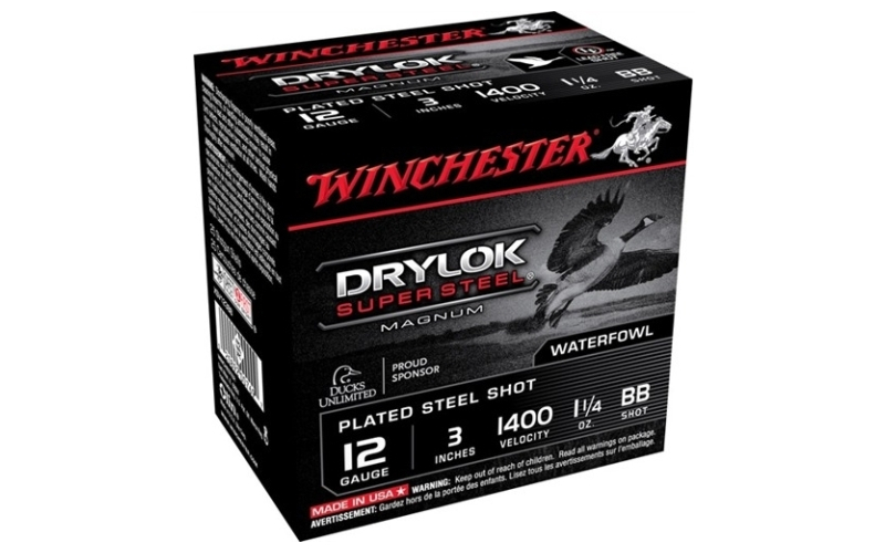 Winchester Ammunition 12 gauge 3''  1-1/4oz bb 25/box