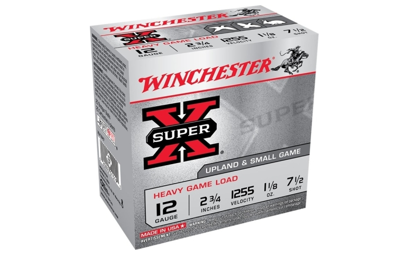 Winchester Ammunition 12 gauge 2-3/4'' 1-1/8 oz #7.5 shot 25/box