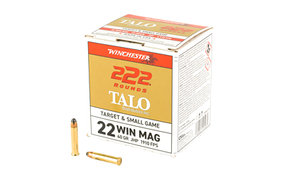 Winchester Ammunition TALO, Power-Point, 22 WMR, 40Gr, Jacketed Hollow Point, 222, 2220 22WM222TA
