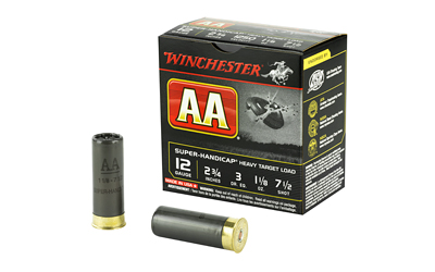 Winchester Ammunition AA Super Handicap, 12Ga 2.75", #7.5, Shotshell, 25 Round Box AAHA127X