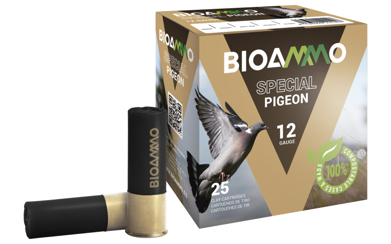 WIN BIOAMMO 12GA 2.75" #8 25/250