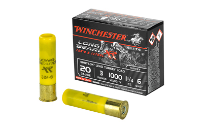 WIN LB XR TRKY 20GA 3" #6 1.25OZ 10