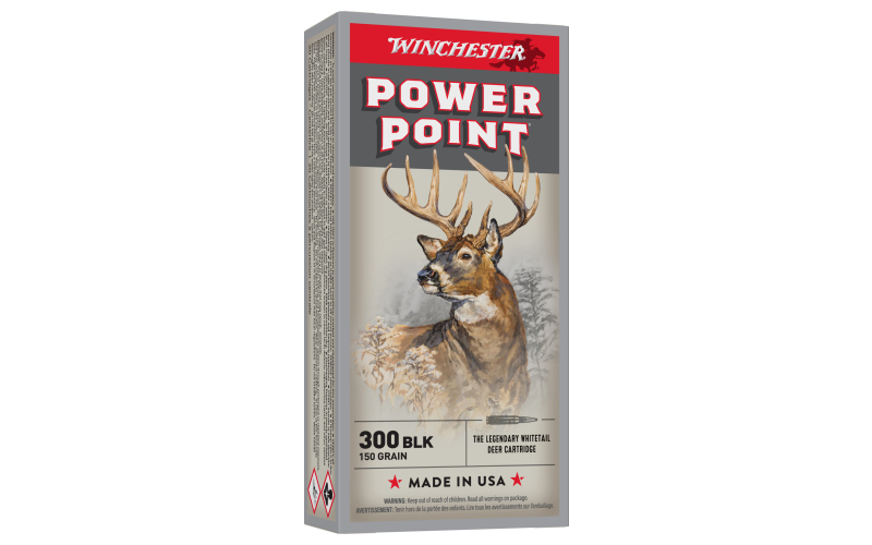 WIN POWER POINT 300BLK 150GR 20/200