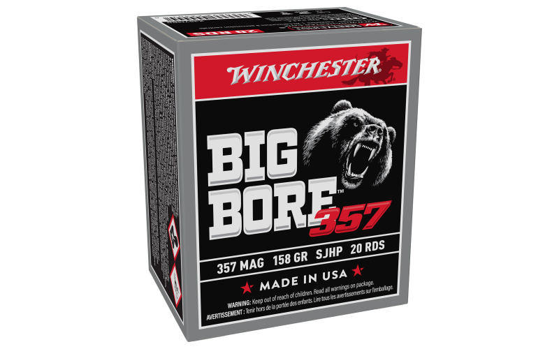 WIN BIG BORE 357 MAG 158GR 20/200