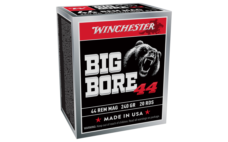 WIN BIG BORE 44MAG 240GR 20/200