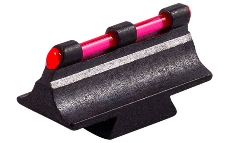 Williams Gun Sight .375'' fiber optic 375m front sight steel red