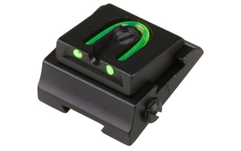 Williams Gun Sight Rifle adjustable fiber optic 5/16'' wgos rear sight green