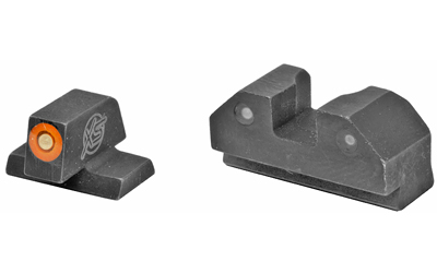 XS Sights R3D Night Sights, Orange Front Dot, Fits Canik TP9SF/TP9SFX/TP9SF Elite/TP9 Elite SC and Current Production TP9SA CK-R002P-6N