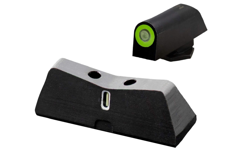 XS Sights DXT2 Standard Dot, Tritium Night Sights, Green, Fits Glock 17/19/22/23/24/26/27/31/32/33/34/35/36/45, Taurus G3c/GX4/New Production G3, Walther PDP GL-0009S-6G