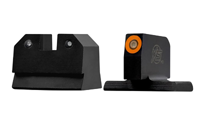 XS Sights R3D Night Sight, Suppressor Height, Orange Dot, Fits HK VP9 HK-R022P-6N