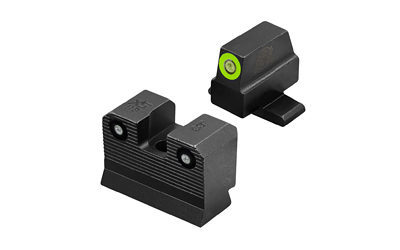 XS Sights R3D, 2.0, Tritium Night Sight, For Sig P320/P365/P225/P226/P228/P229/SP2009/SP2340/X-Macro/X-Compact/P365XL (Will not fit X or XL series where rear sight is part of or attached to the optics plate), Suppressor Height, Orange Front Outline, Green Tritium Front/Rear SI-R203P-6N