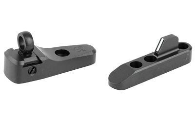 XS Sights Ghost Ring Rear, White Stripe Front, Sight, Marlin 1895/45-70/450/444 w/Bolt On Sight, Matte with White Stripe, Universal Integral Ramp. Ghost rings include .191 and .230 apertures ML-0013-5