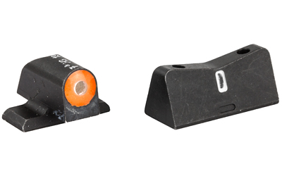 XS Sights DXT2 Big Dot Tritium Front, White Stripe Express Rear, Fits Sig Sauer P225/P226/P229/P320, Springfield XD/XDm/XDs, Green with Orange Outline SI-0013S-5N
