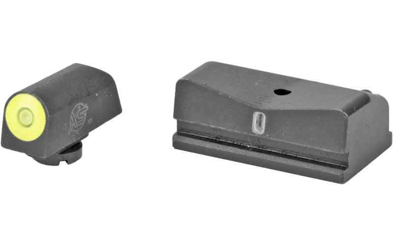 XS Sights DXT2 Big Dot, Tritium Night Sights, Yellow Front and Black Rear, Fits Walther CCP, PPS, PPS M2 9 & 40 WT-0006S-5Y