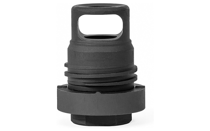 YHM MINI QD MUZZLE BRAKE 9MM 5/8"-24