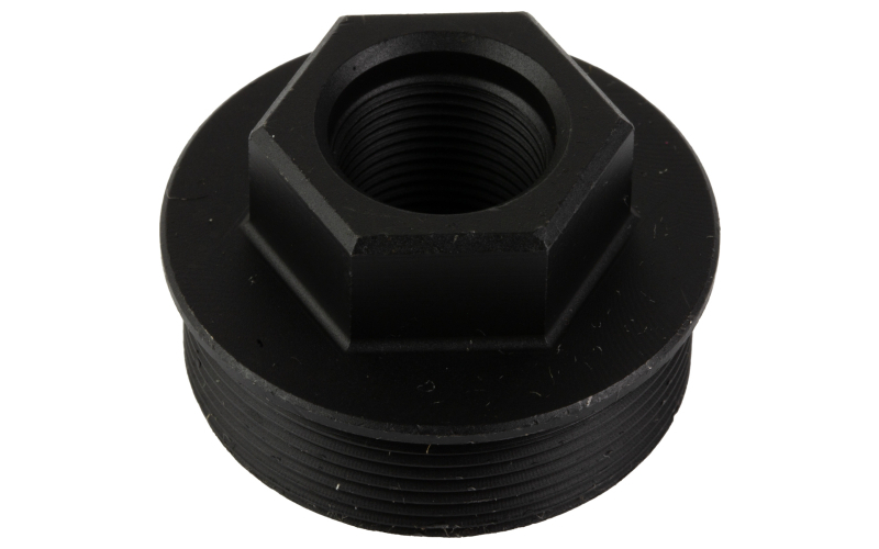Yankee Hill Machine Co Sidewinder Direct Thread Adapter, 1/2X28, Converts the Sidewinder, Cobra M2, and Cobra to Direct Thread, Black YHM-3251