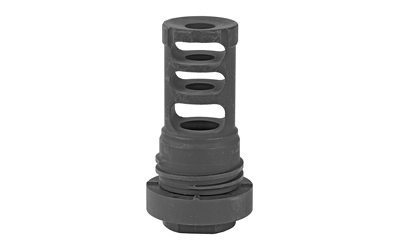 Yankee Hill Machine Co 30 CAL Q.D. Muzzle Brake for Nitro and Resonator, Black, 1/2X28 YHM-4302-MB-28A