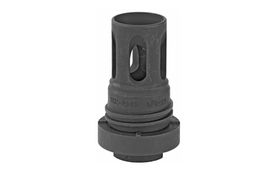 Yankee Hill Machine Co Mini QD Flash Hider, Matte Black, 1/2X28 Thread, Fits Turbo T2, Turbo K, Resonator, Resonator R2, Resonator K, Nitro .30, All Phantom .30 caliber YHM-4315-28A