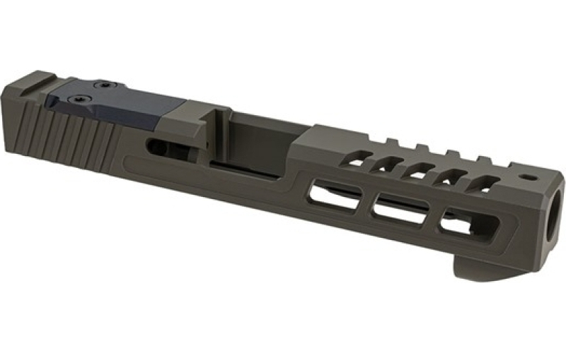 Zaffiri Precision Zps.2 slide glock 48/43x 9mm luger optic ready od green